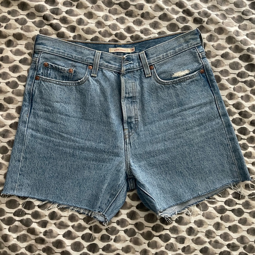 Levis Cutoff Denim Jean Shorts